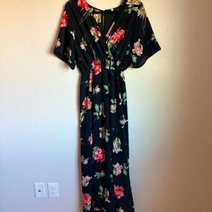 XL floral dress